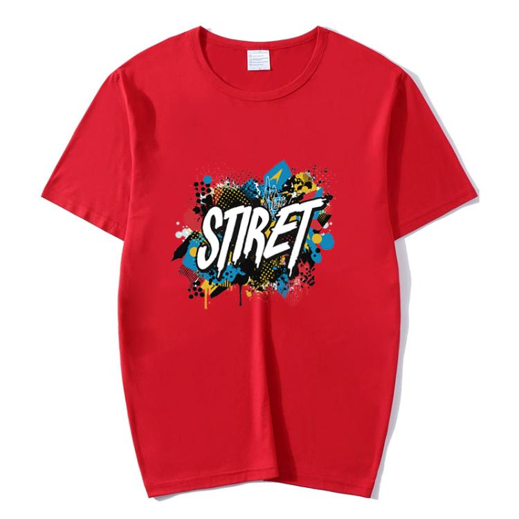 Round Neck Modal Short Sleeve T-shirt Custom Made Print Your Demand, Size: XXXL, XXXL
