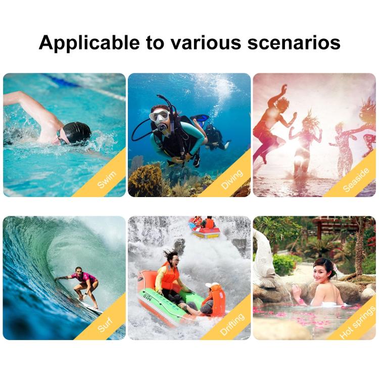 PULUZ 40m/130ft Waterproof Diving Case for iPhone 16 / 15 / 15 Pro / 14 / 14 Pro / 13 / 13 Pro / 12 / 12 Pro, with One-way Valve Photo Video Taking Underwater Housing Cover, For iPhone 16 / 15 / 15 Pro, For iPhone 14 / 14 Pro