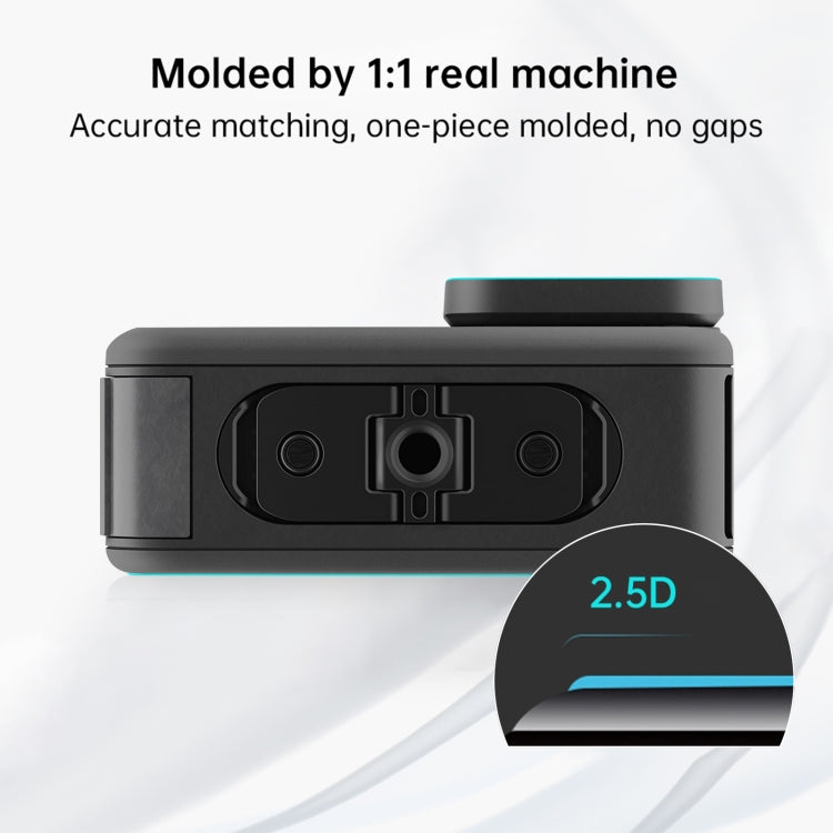For GoPro HERO13 Black PULUZ 3 in 1 Lens and Front Back Screen 9H 2.5D Tempered Glass Film, For GoPro HERO13 Black