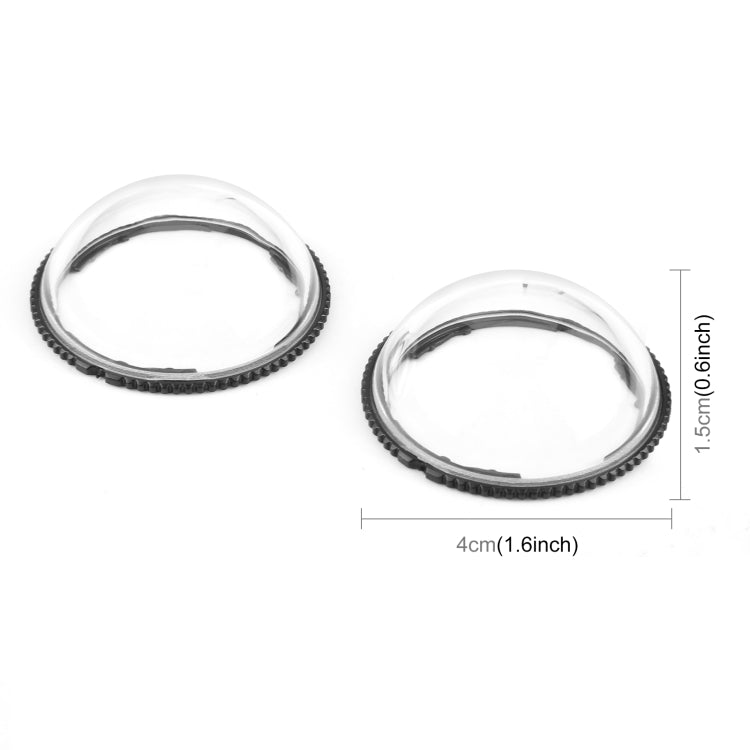 For Insta360 X4 PULUZ Rotation PC Lens Guard Protective Cover, For Insta360 X4 PC Lens Guard