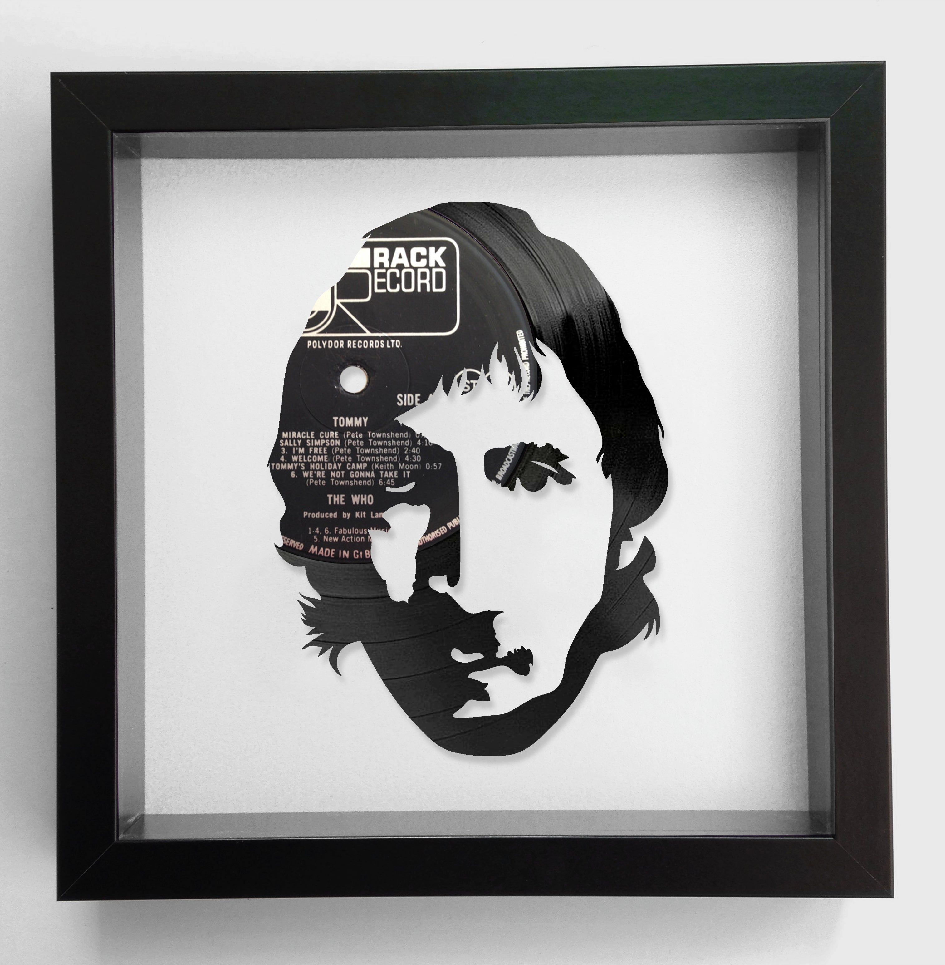 The Who Collection - Tommy Original Vinyl Record Art 1969 - Limited Edition