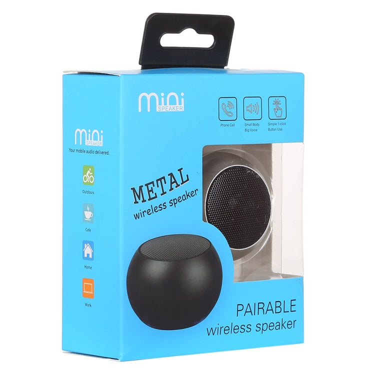 Mini Metal Wireless Bluetooth Speaker, Hands-free, LED Indicator