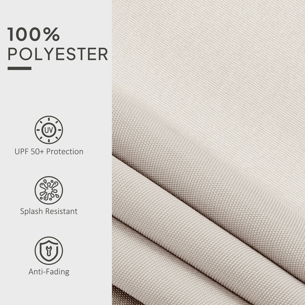 Outsunny Replacement Canopy for 3 x 2.5 m Awning (Fabric Only)