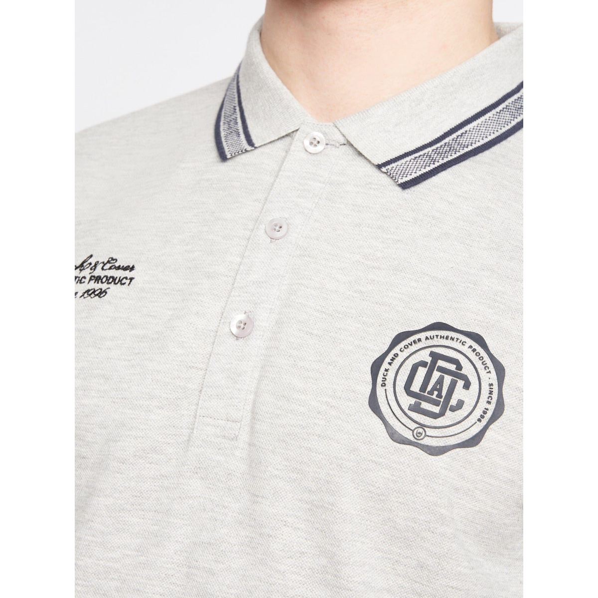 Keyaan Polo Grey Marl