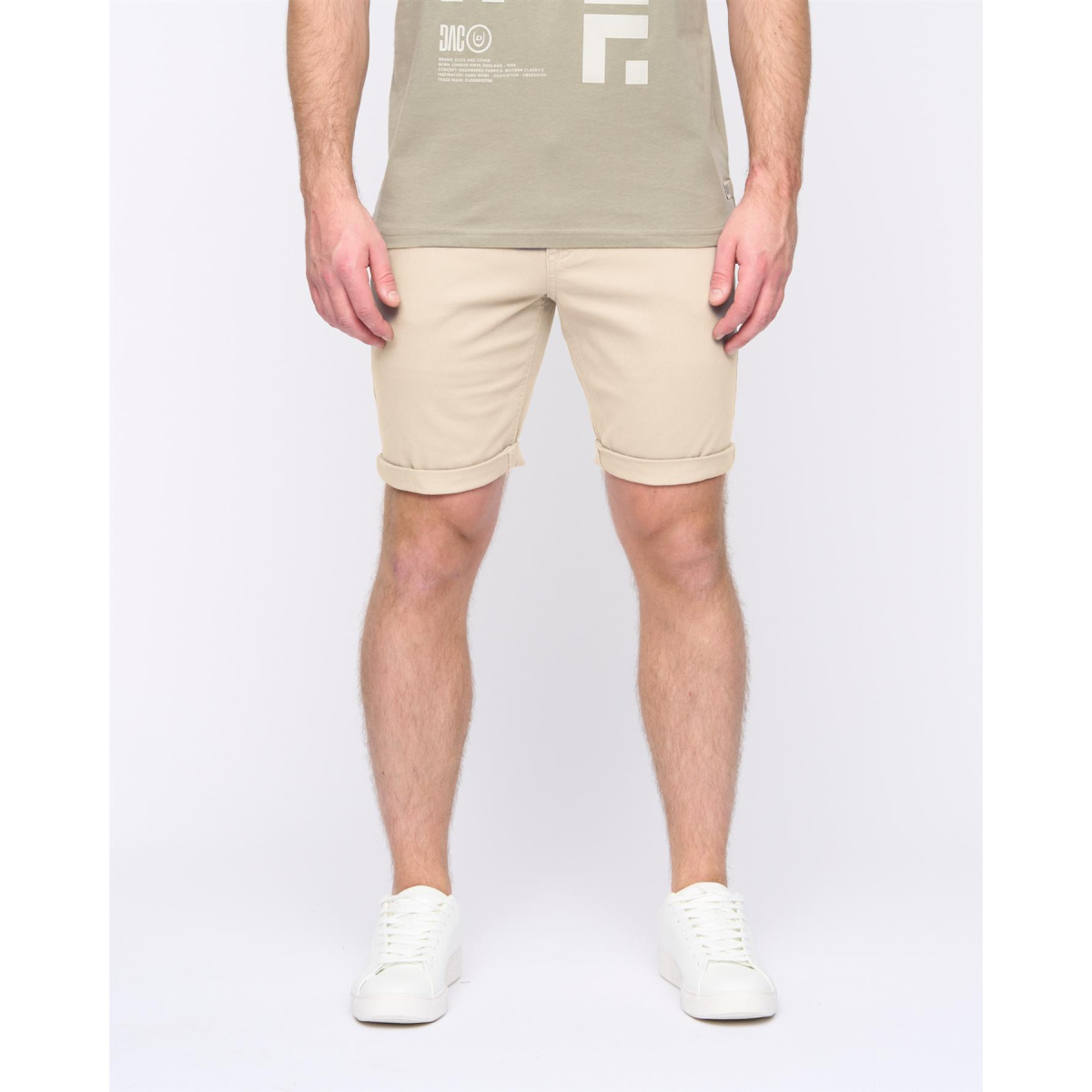 Moreshore Chino Shorts Stone