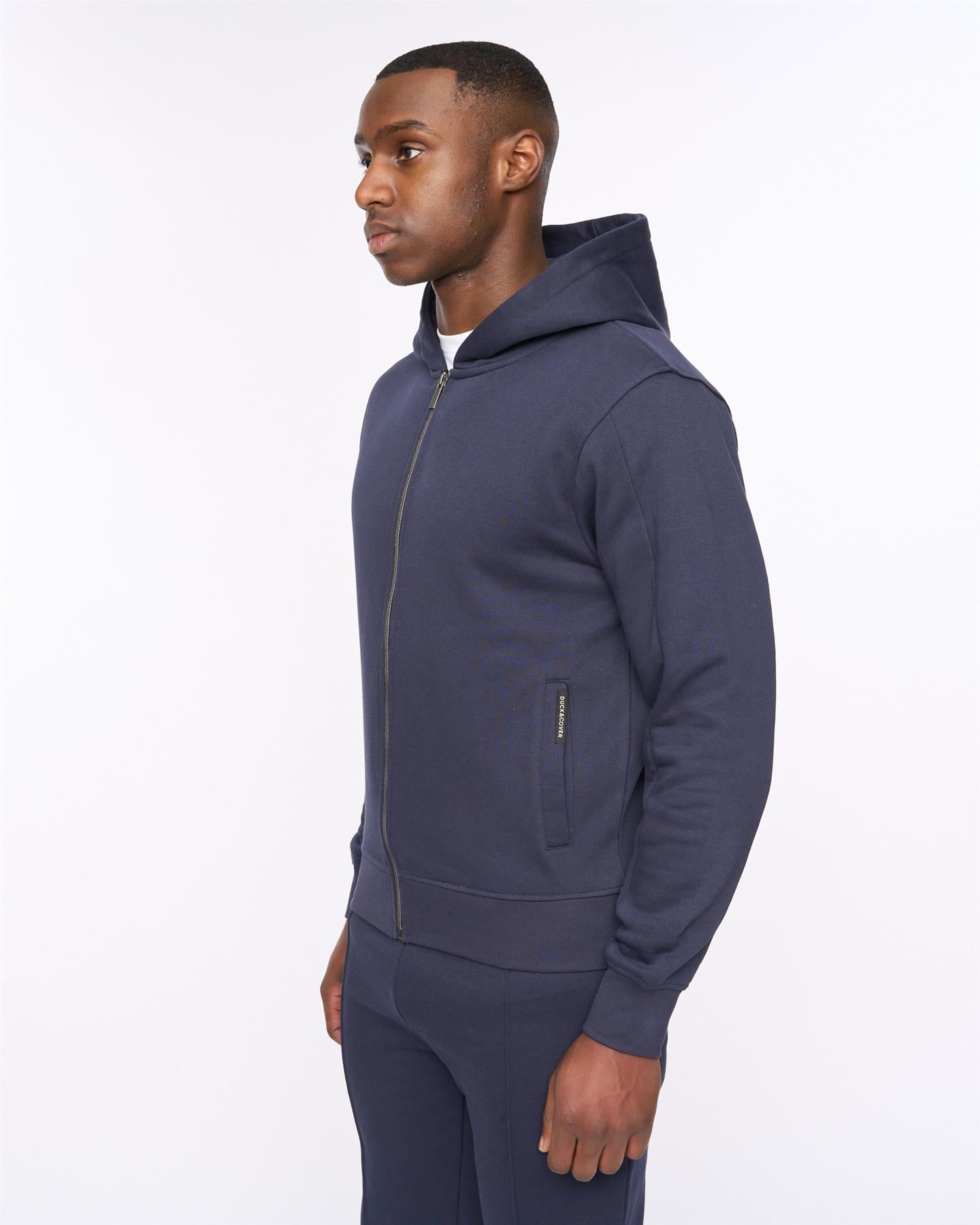 Chemtars Zip Thru Hoodie Navy