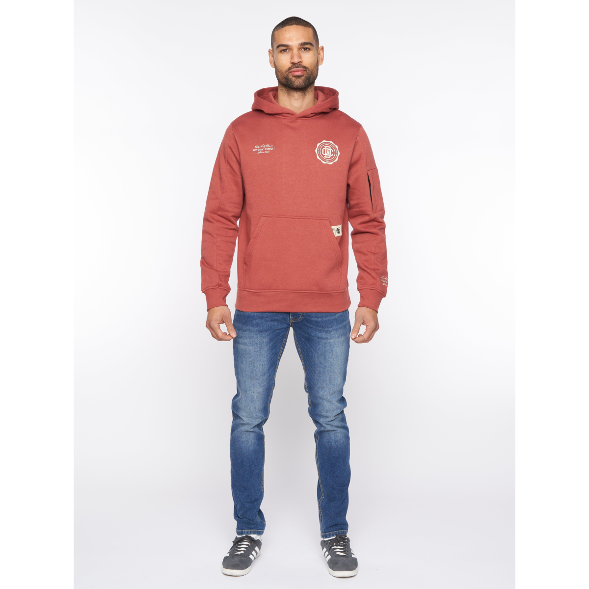 Keyaan Hoodie Red