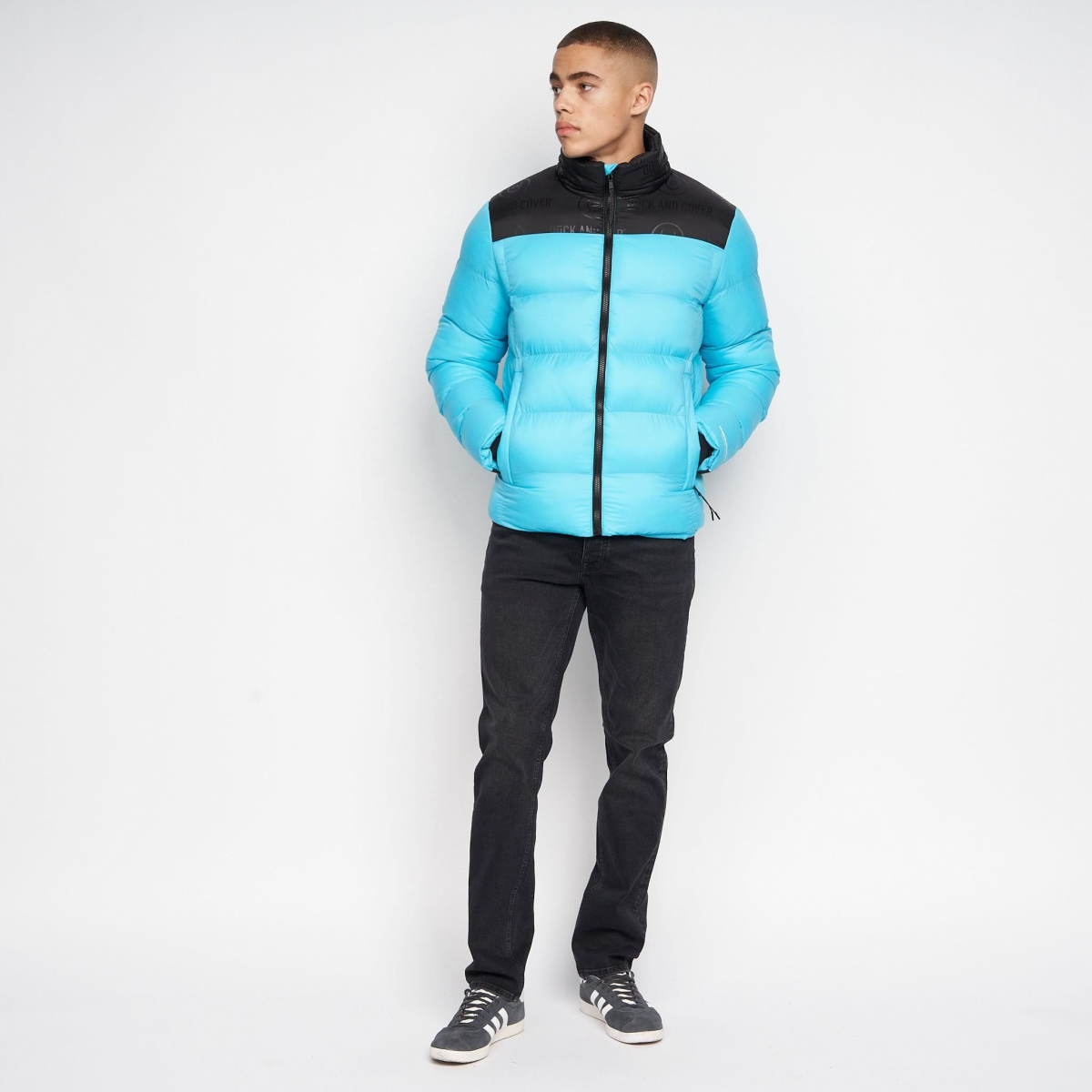 Synflax Puffer Jacket Turquoise