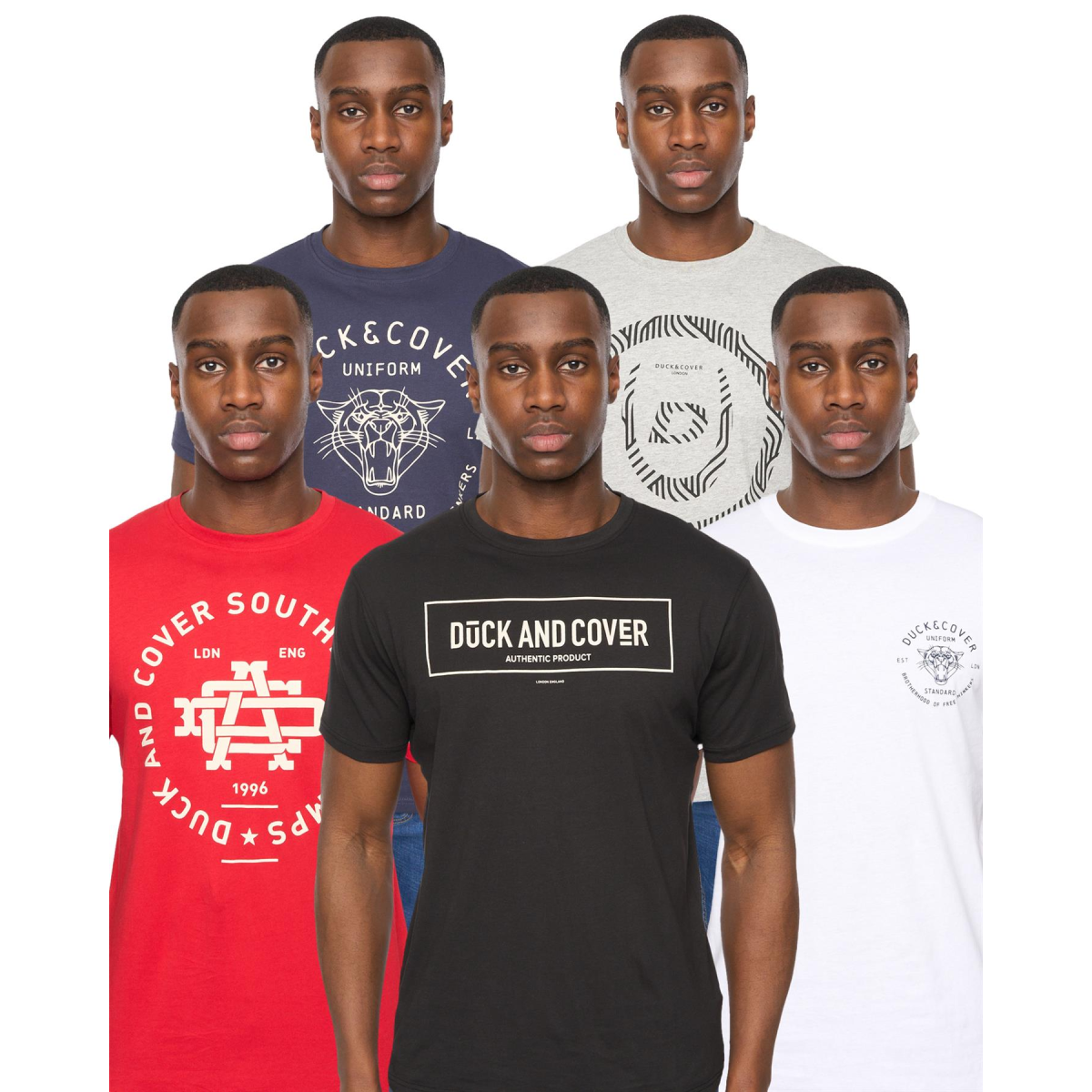 Belvadier Crew T-Shirt 5pk Assorted