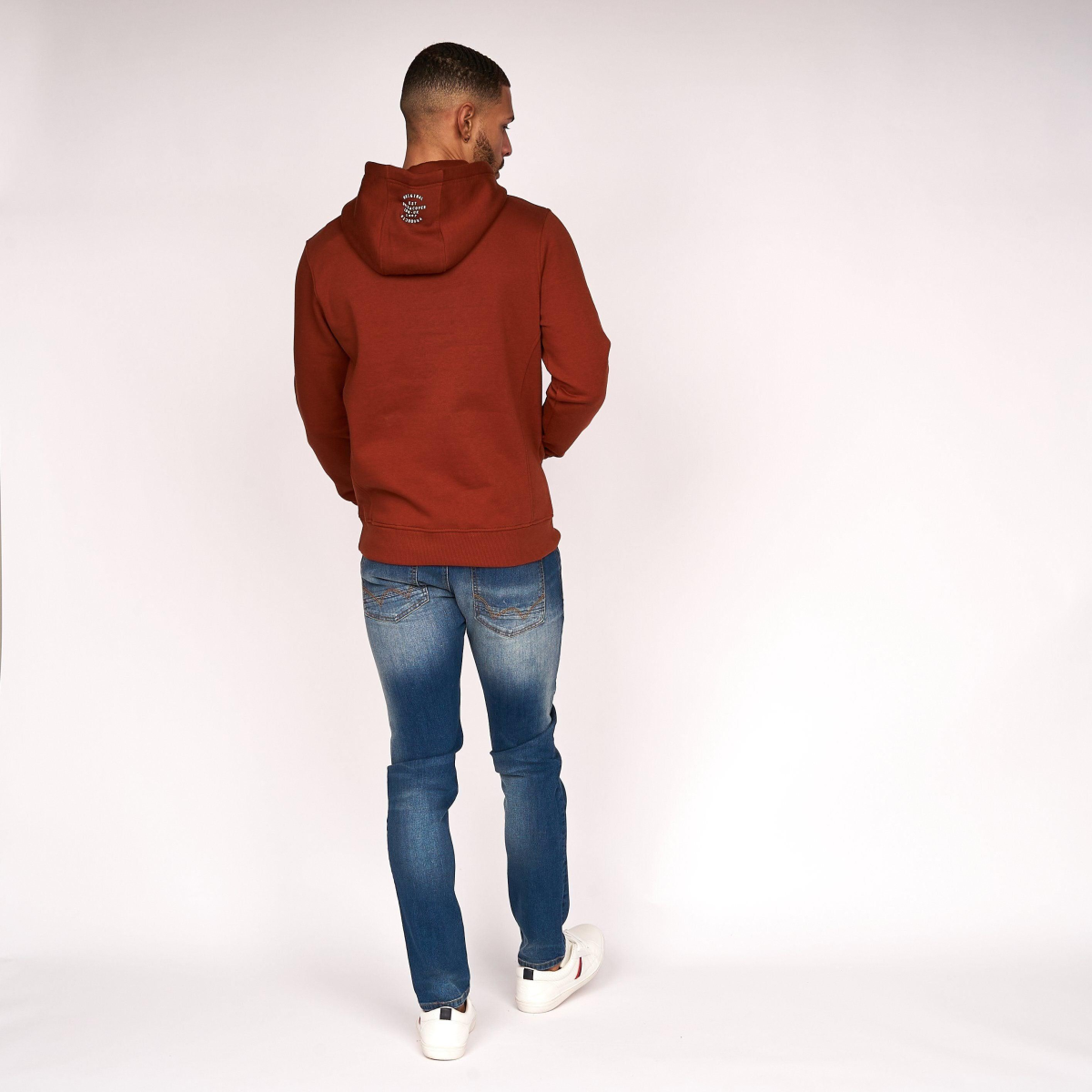 Fillberts Hoodie Brick Red