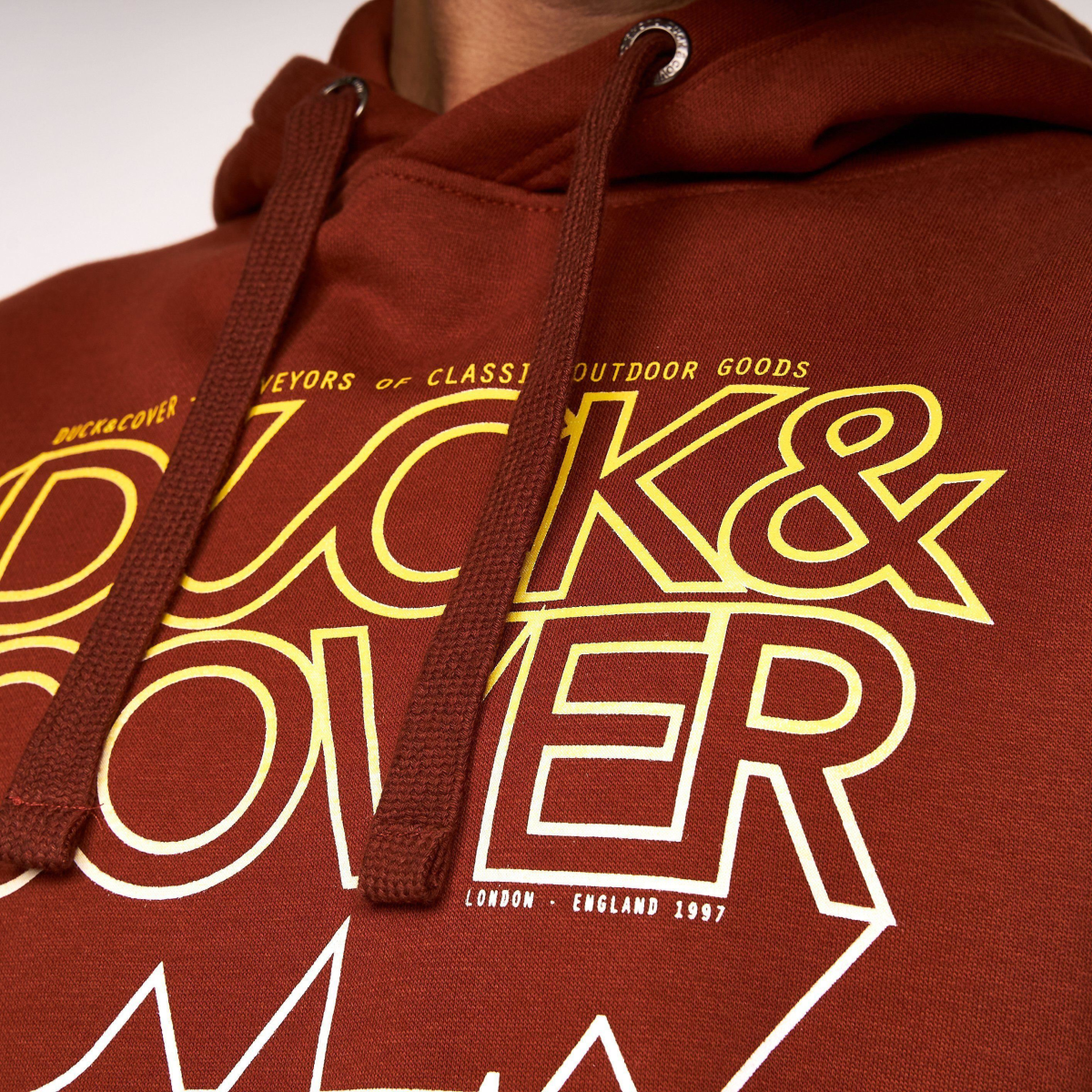 Fillberts Hoodie Brick Red