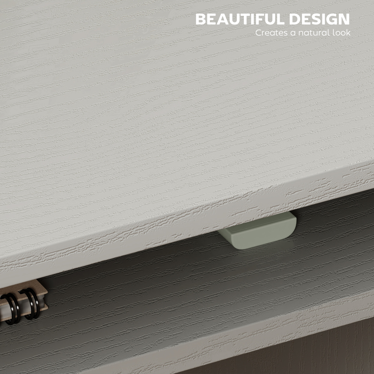 HOMCOM Computer Desk Writing Table Study Workstation Storage