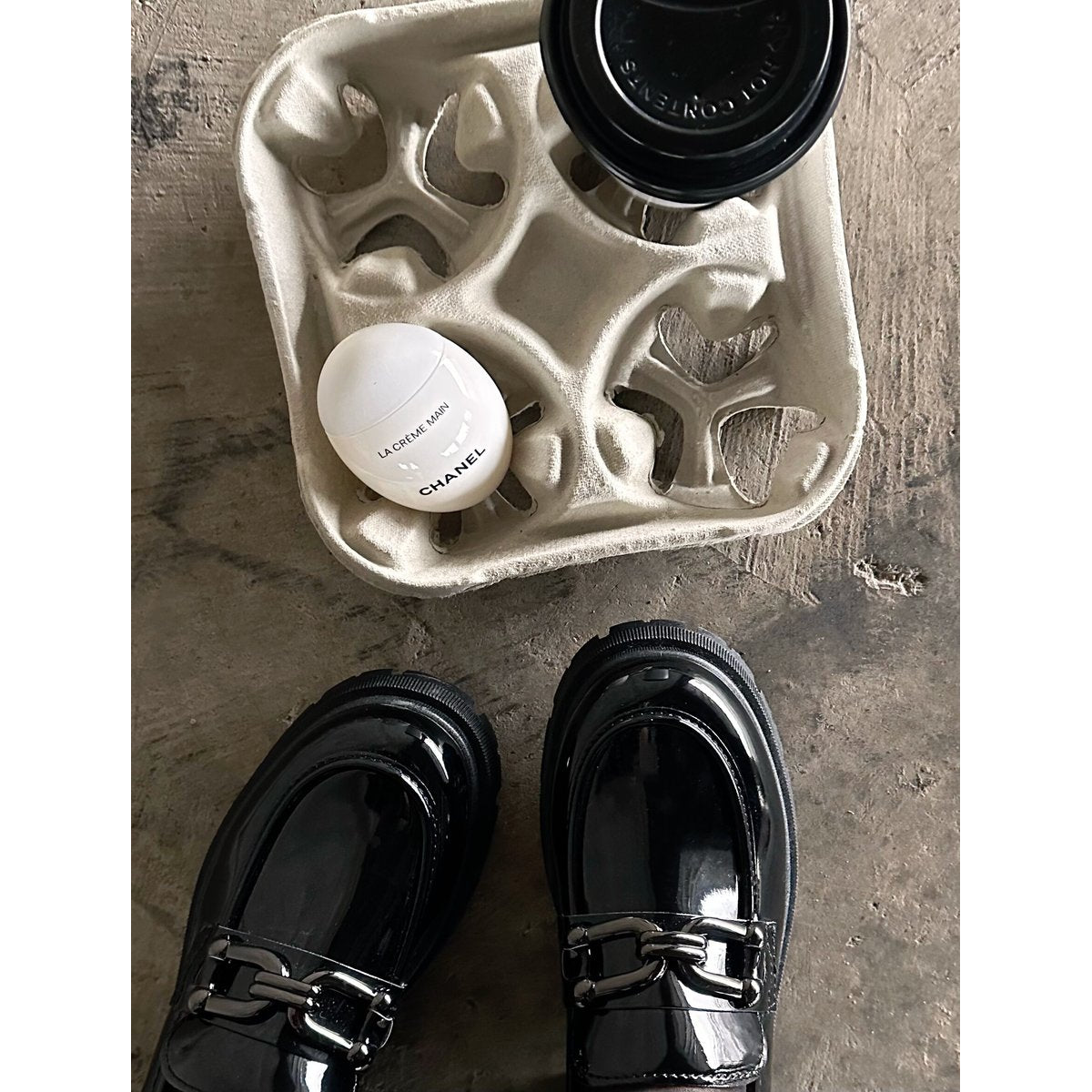 Chain Detail Casual Slip On Shoes