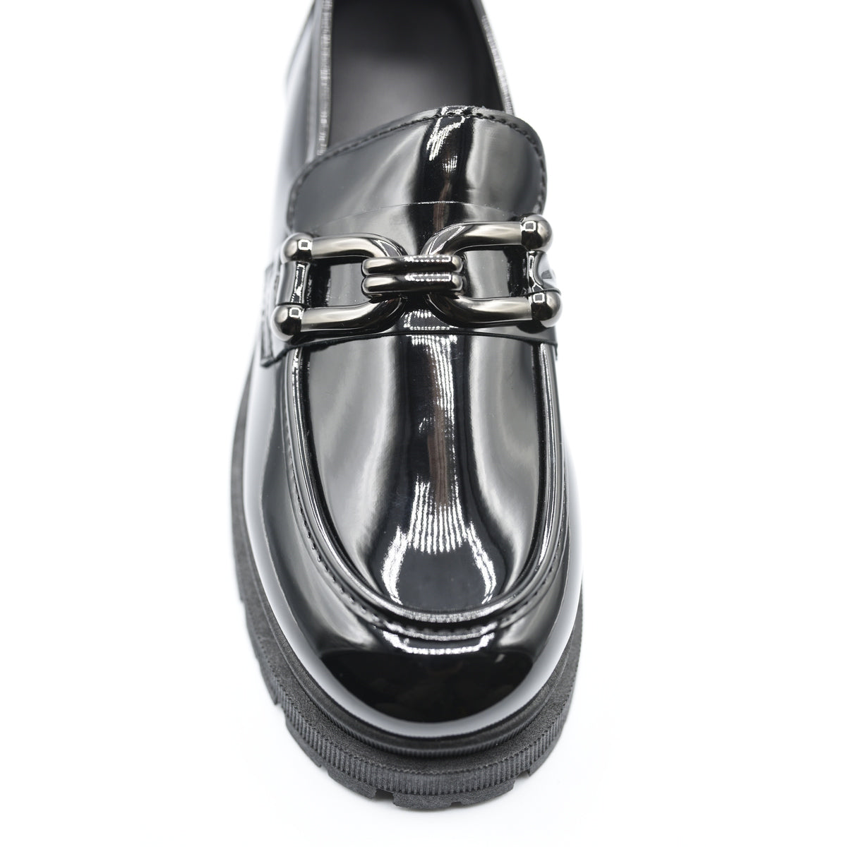 Chain Detail Casual Slip On Shoes