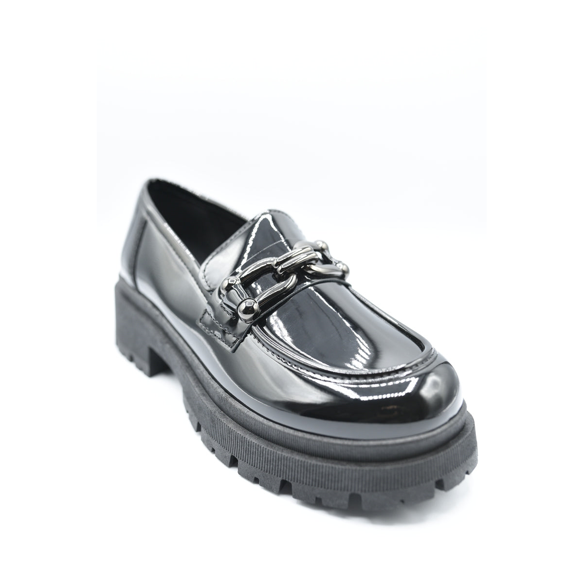 Chain Detail Casual Slip On Shoes