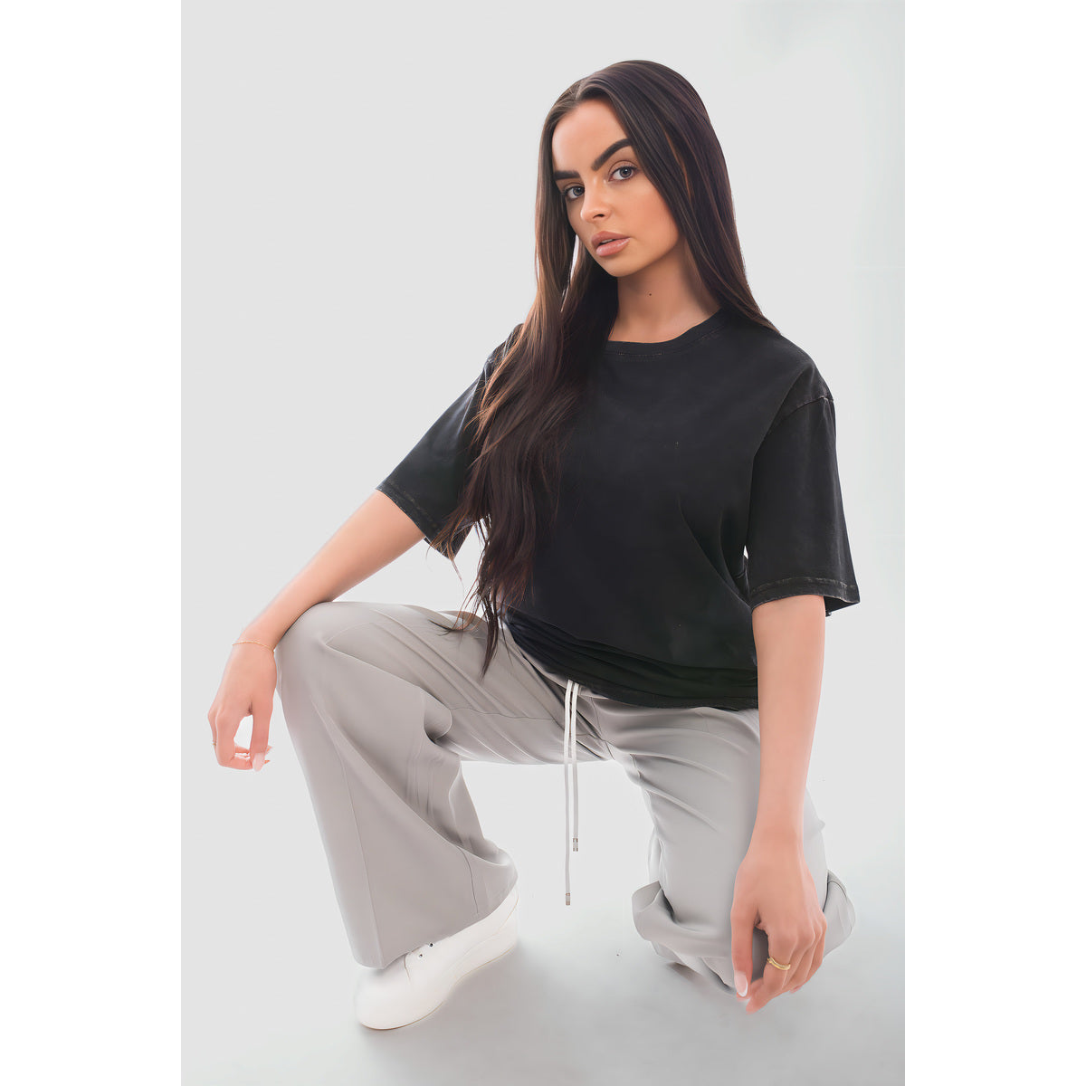 Oversized Short Sleeve Casual Loose Top