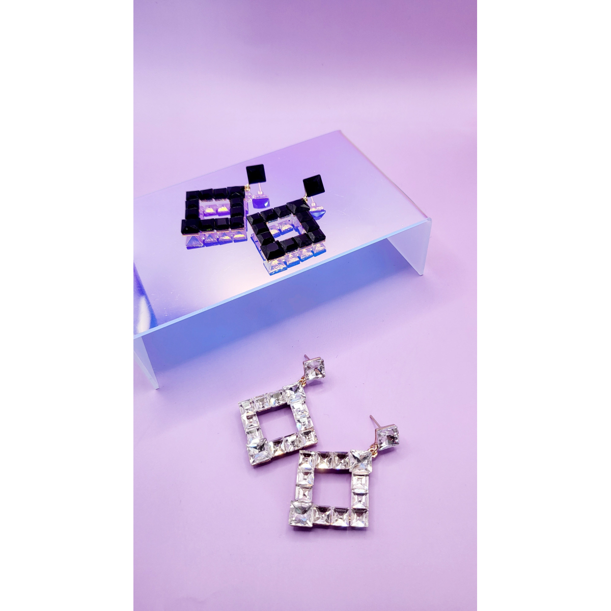 Spark Crystal Drop and Dangle Earrings