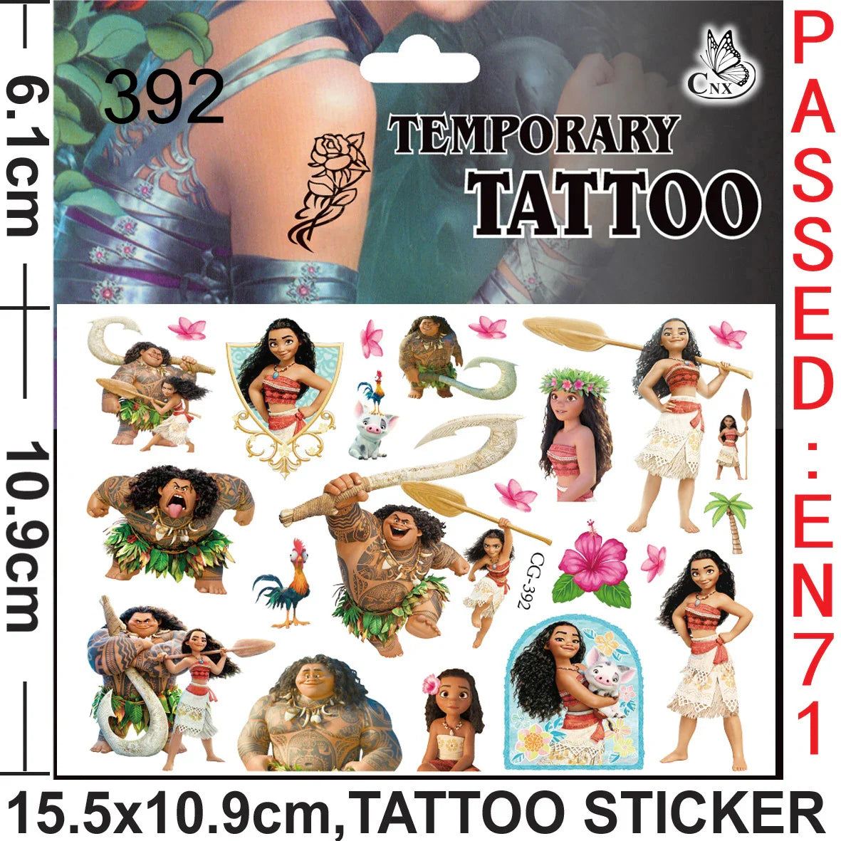 Moana Birthday Party Gift Supplies Party Favor Slap Bracelets Stickers Paper Bags Gifts Bag Goody Bag Pinata Fillers Baby Shower
