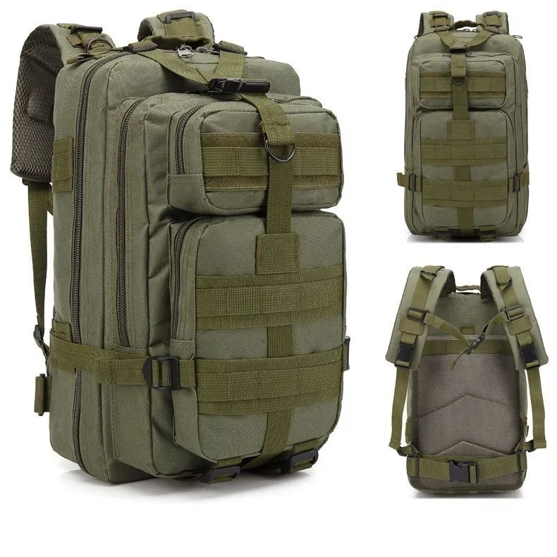QT&QY 30/50L Tactical Backpacks Man Traveling Bags Survival Outdoor 3P Assault Pack EDC Molle Pack hiking Trekking Hunting Bag