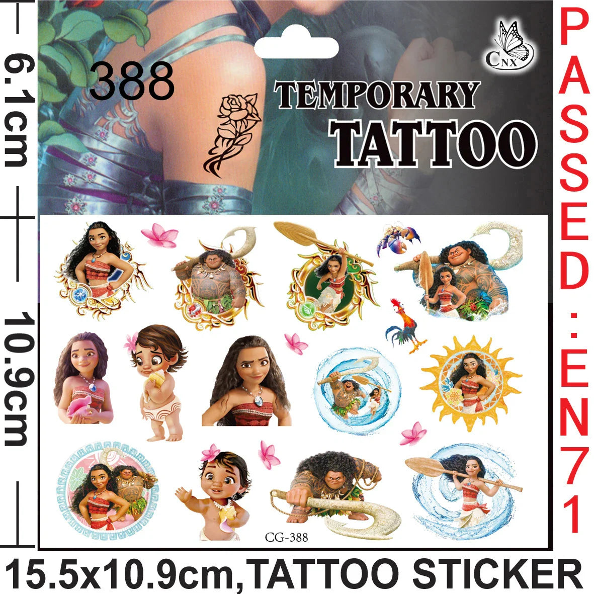 Moana Birthday Party Gift Supplies Party Favor Slap Bracelets Stickers Paper Bags Gifts Bag Goody Bag Pinata Fillers Baby Shower