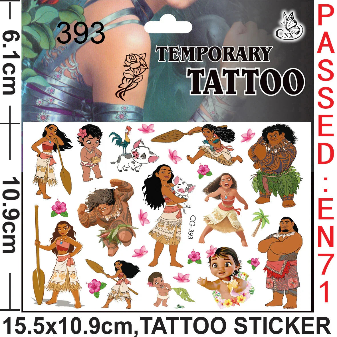 Moana Birthday Party Gift Supplies Party Favor Slap Bracelets Stickers Paper Bags Gifts Bag Goody Bag Pinata Fillers Baby Shower