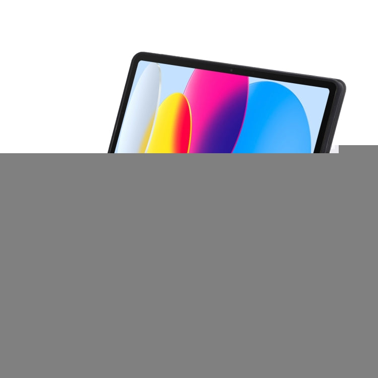 For iPad 11 2025 / 10th Gen 10.9 2022 A10B Lambskin Texture Ultra-thin Bluetooth Keyboard Leather Tablet Case with Pen Slot, A10B
