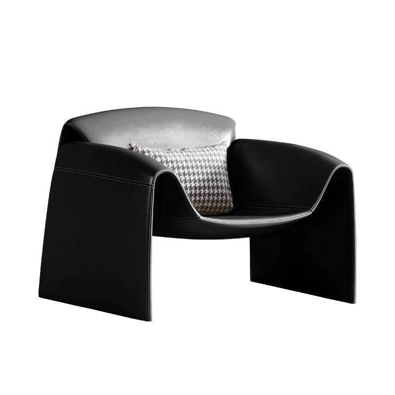 U Shape Armchair, Leather