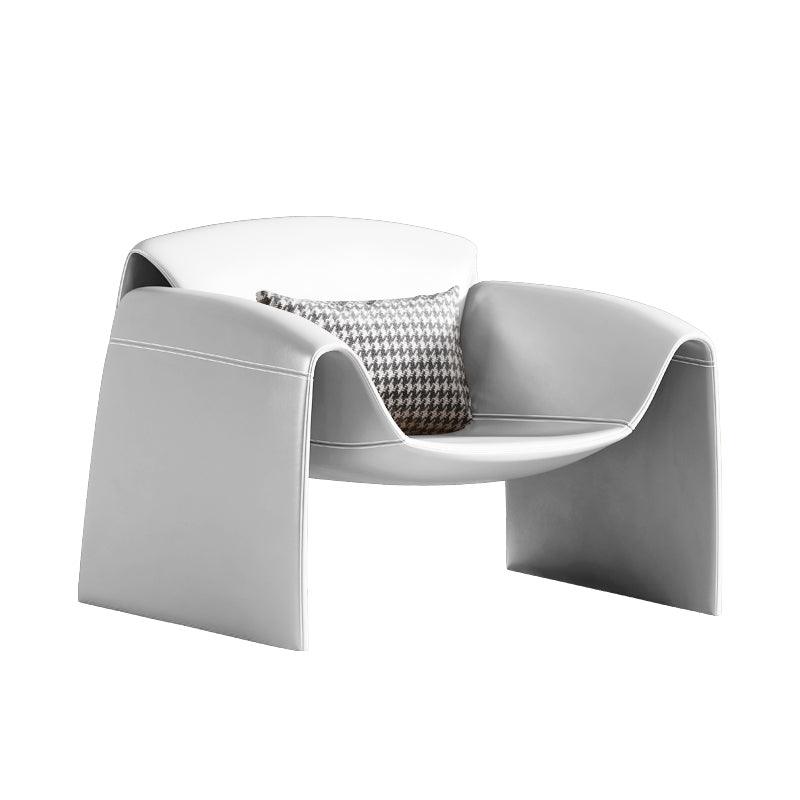 U Shape Armchair, Leather