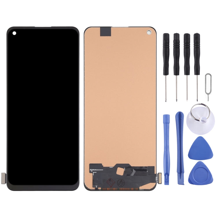 TFT Material LCD Screen and Digitizer Full Assembly (Not Supporting Fingerprint Identification) for OPPO Reno5 F / Reno5 Z / Reno5 Lite / CPH2217 CHP2211 CPH2205, For OPPO Reno5 F / Reno5 Z (TFT)