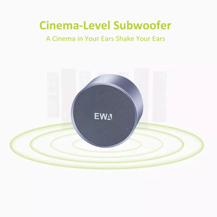 EWA A3 Mini Speakers 8W 3D Stereo Music Surround Wireless Bluetooth Speakers Portable Sonud Bass Support TF Cards USB