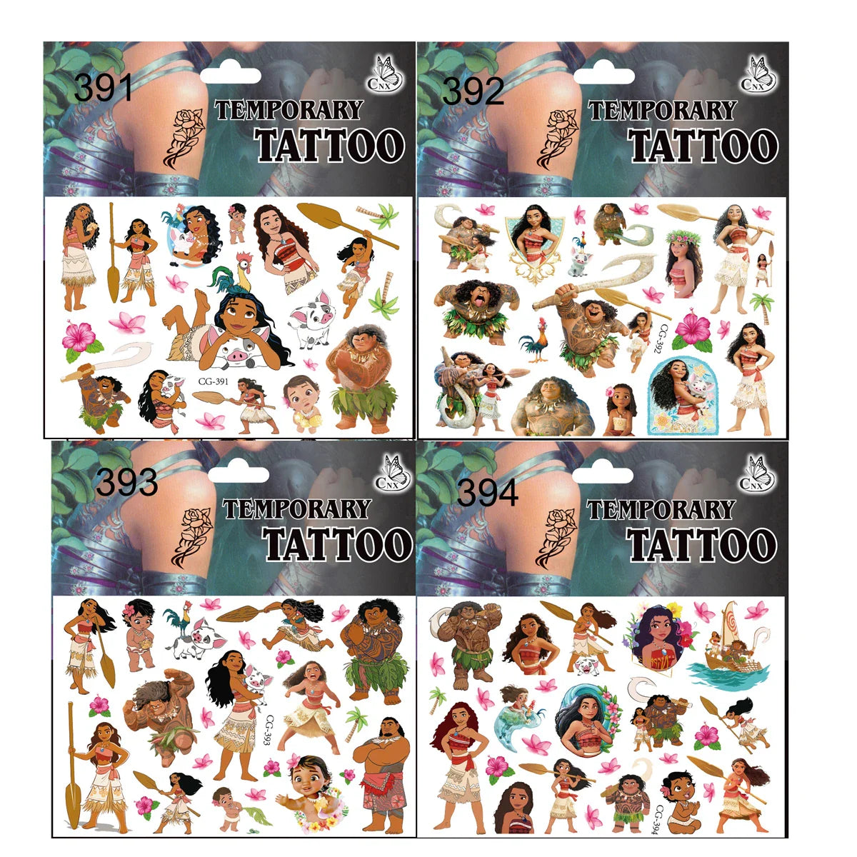 Moana Birthday Party Gift Supplies Party Favor Slap Bracelets Stickers Paper Bags Gifts Bag Goody Bag Pinata Fillers Baby Shower