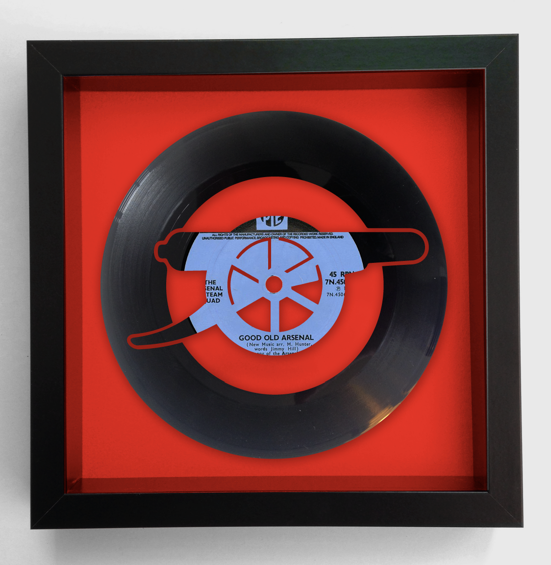 Arsenal Football Club 'London's Pride' Vinyl Record Art 1979