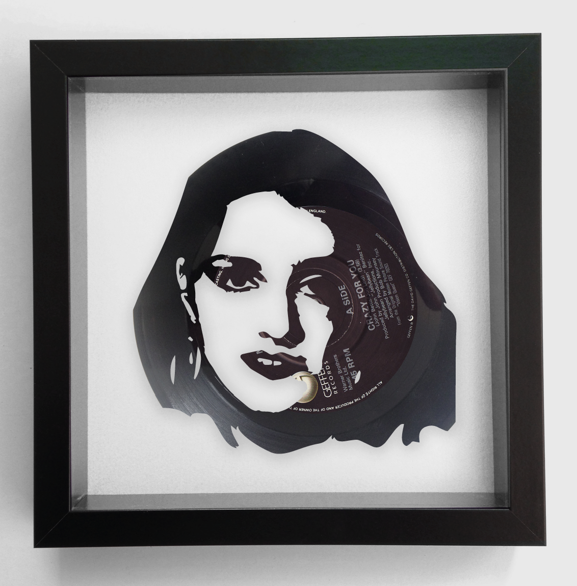 Madonna - Crazy For You - Vinyl Record Art 1985