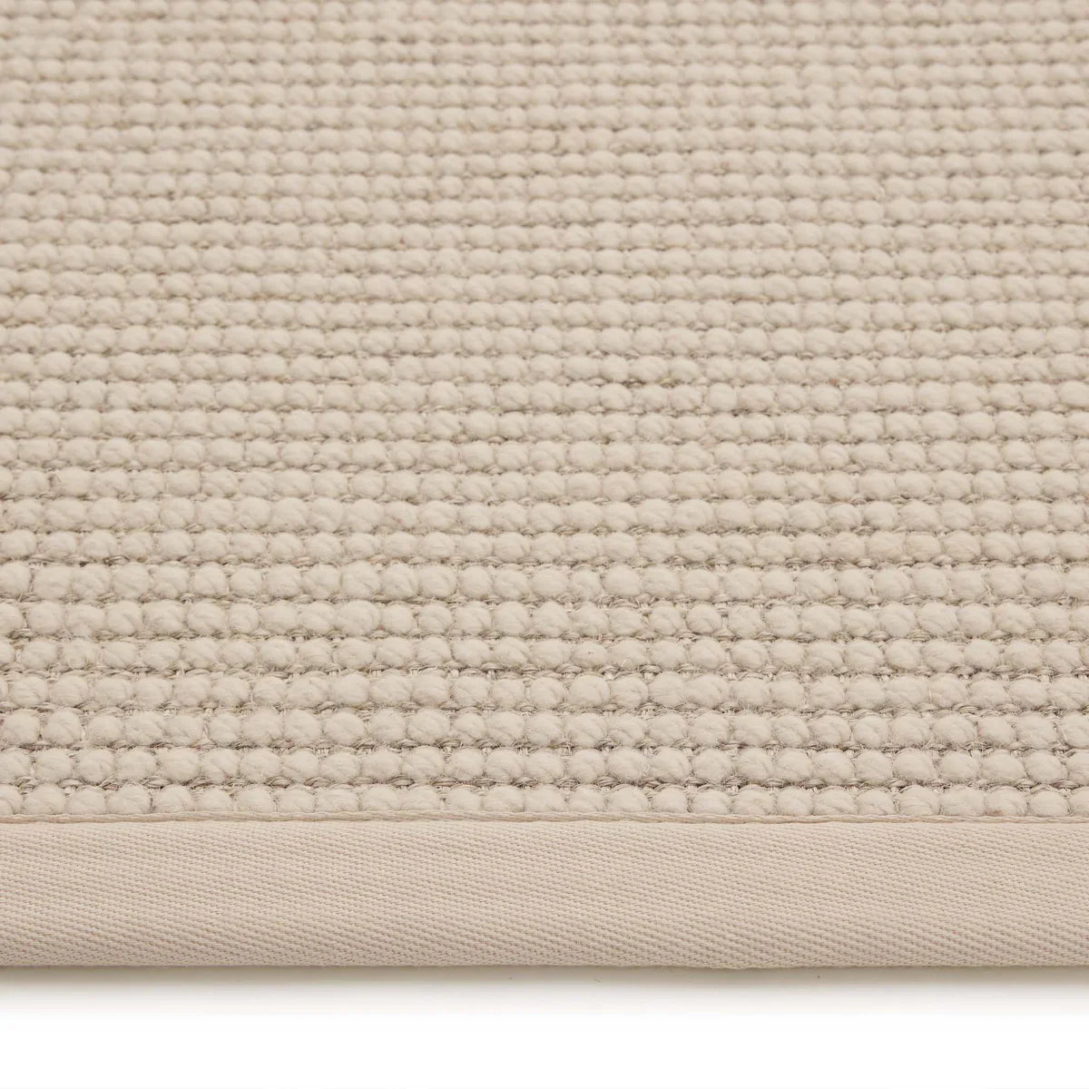 Sisal Boucle Rug | Beige Border