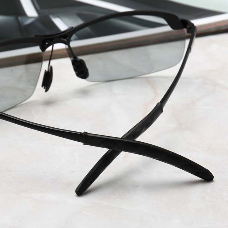 Photochromic Sunglasses Day and Driving Eyewear(Gun Metal)