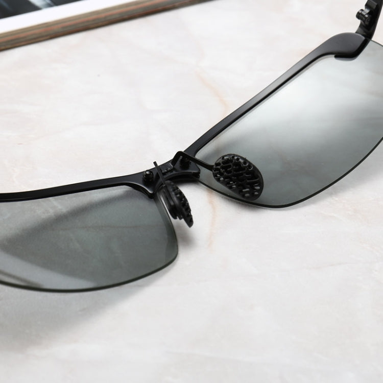 Photochromic Sunglasses Day and Driving Eyewear(Gun Metal)