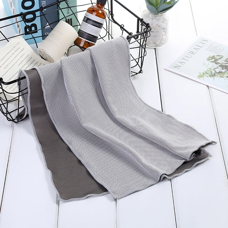 Absorbent Polyester Quick-drying Breathable Cold-skinned Fitness Sports Portable Towel, 30x100 Rope Cup, 30x100 Clasp Cup