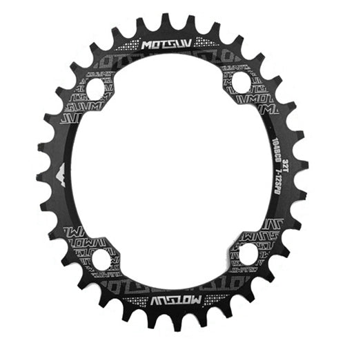 MOTSUV Round Narrow Wide Chainring MTB Bicycle 104BCD Tooth Plate Parts, Elliptic plate 34T, Elliptic plate 36T, Elliptic plate 38T