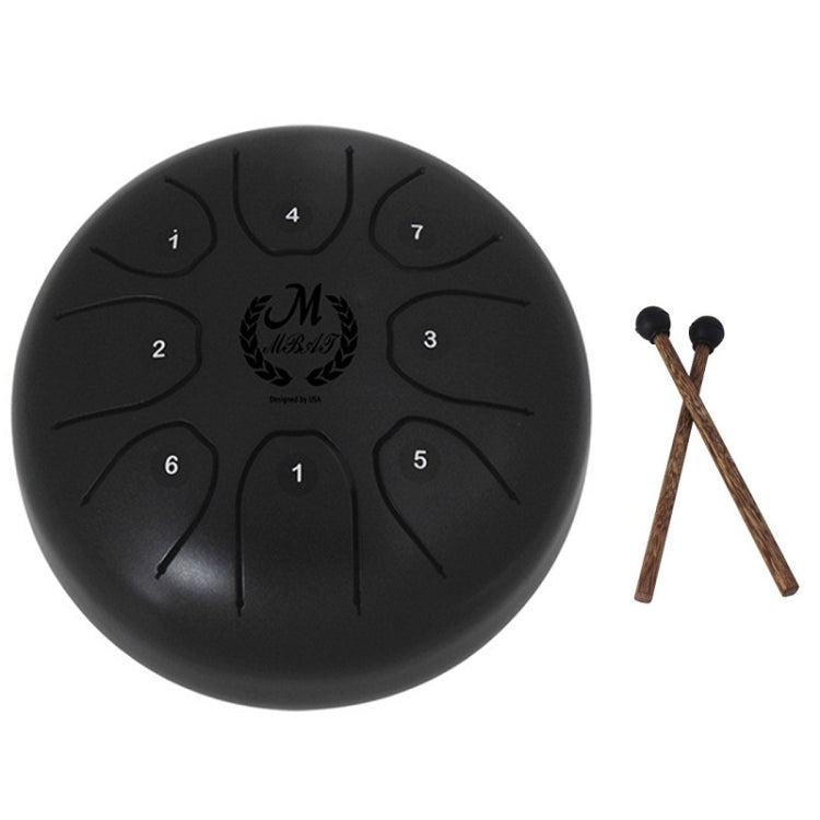 MEIBEITE 5.5-Inch C-Tune Sanskrit Drum Steel Tongue Empty Worry-Free Drum, MEIBEITE Black, MEIBEITE Golden, MEIBEITE Purple, MEIBEITE Blue, MEIBEITE Green, MEIBEITE White, MEIBEITE Red