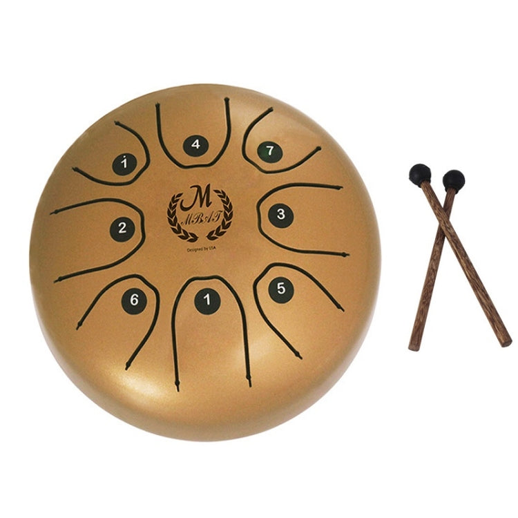 MEIBEITE 5.5-Inch C-Tune Sanskrit Drum Steel Tongue Empty Worry-Free Drum, MEIBEITE Black, MEIBEITE Golden, MEIBEITE Purple, MEIBEITE Blue, MEIBEITE Green, MEIBEITE White, MEIBEITE Red