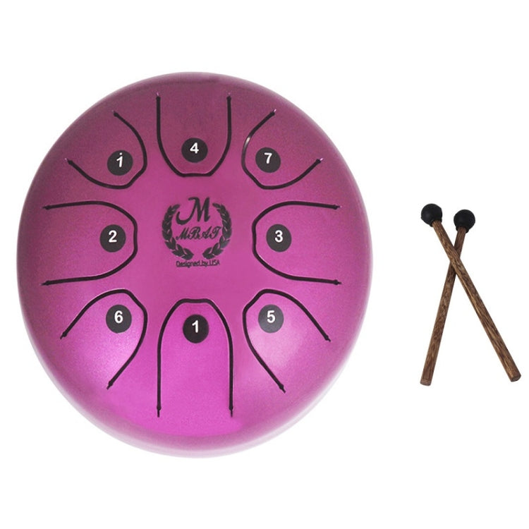 MEIBEITE 5.5-Inch C-Tune Sanskrit Drum Steel Tongue Empty Worry-Free Drum, MEIBEITE Black, MEIBEITE Golden, MEIBEITE Purple, MEIBEITE Blue, MEIBEITE Green, MEIBEITE White, MEIBEITE Red