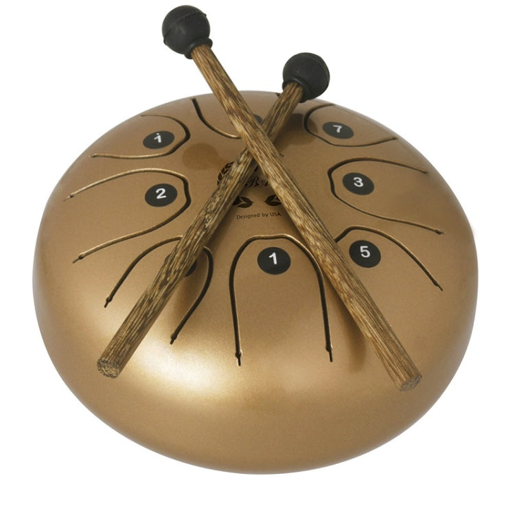 MEIBEITE 5.5-Inch C-Tune Sanskrit Drum Steel Tongue Empty Worry-Free Drum, MEIBEITE Black, MEIBEITE Golden, MEIBEITE Purple, MEIBEITE Blue, MEIBEITE Green, MEIBEITE White, MEIBEITE Red