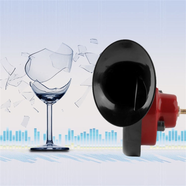 1 Pair 110BD 12V Motorcycle Electric Car Loud Single Sound Snail Speaker, Snail Speaker