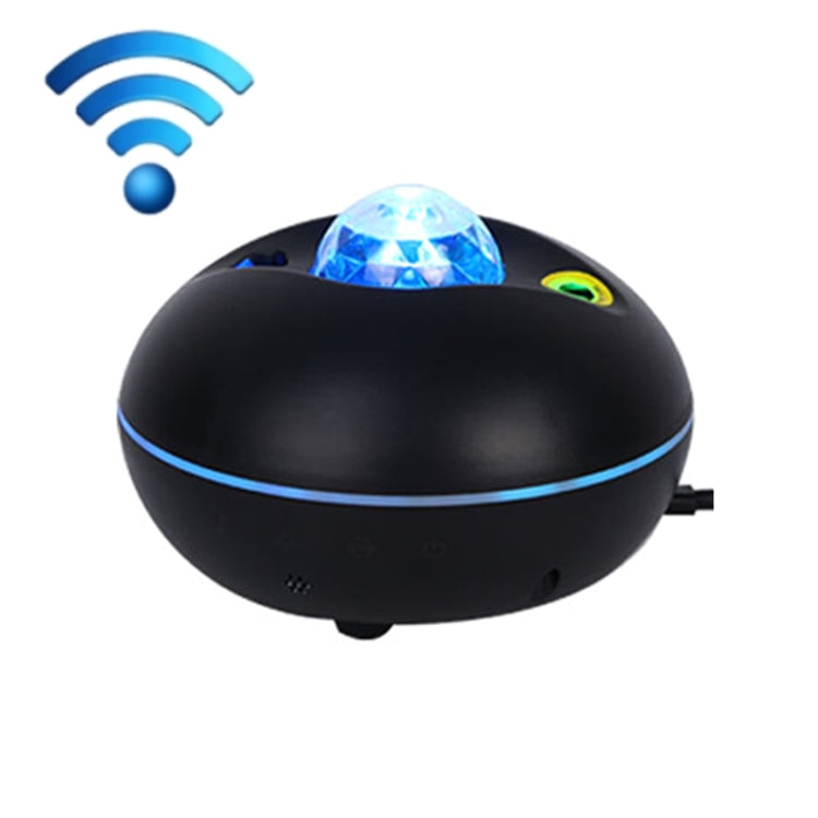 SC526 LED Starry Remote Control Water Pattern Projection Lamp Graffiti Smart Starry Sky Light Wireless Night Light