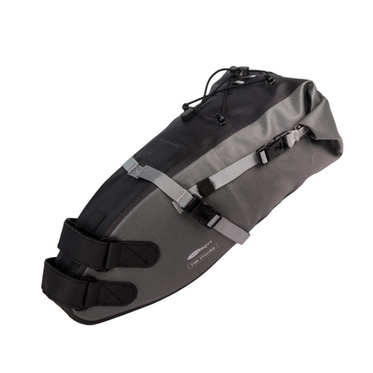 AFISHTOUR FB2040 13L Bicycle Big Tail Bag Big Large Capacity Long-Distance Cycling Saddle Bag, 13L