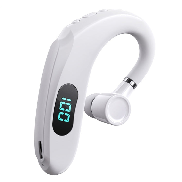 Q20 Bluetooth 5.2 Business Digital Display Sports Earhook Stereo Earphone, Q20 Green, Q20 Pink, Q20 Yellow, Q20 Blue, Q20 Black, Q20 White