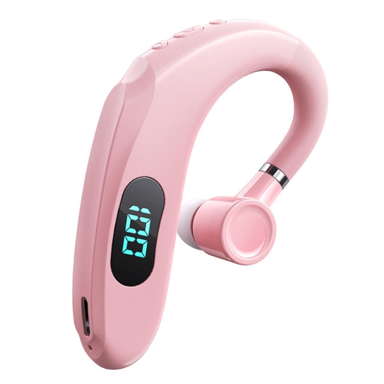 Q20 Bluetooth 5.2 Business Digital Display Sports Earhook Stereo Earphone, Q20 Green, Q20 Pink, Q20 Yellow, Q20 Blue, Q20 Black, Q20 White