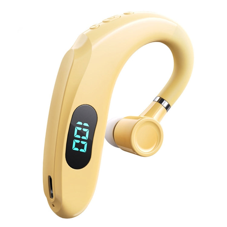 Q20 Bluetooth 5.2 Business Digital Display Sports Earhook Stereo Earphone, Q20 Green, Q20 Pink, Q20 Yellow, Q20 Blue, Q20 Black, Q20 White
