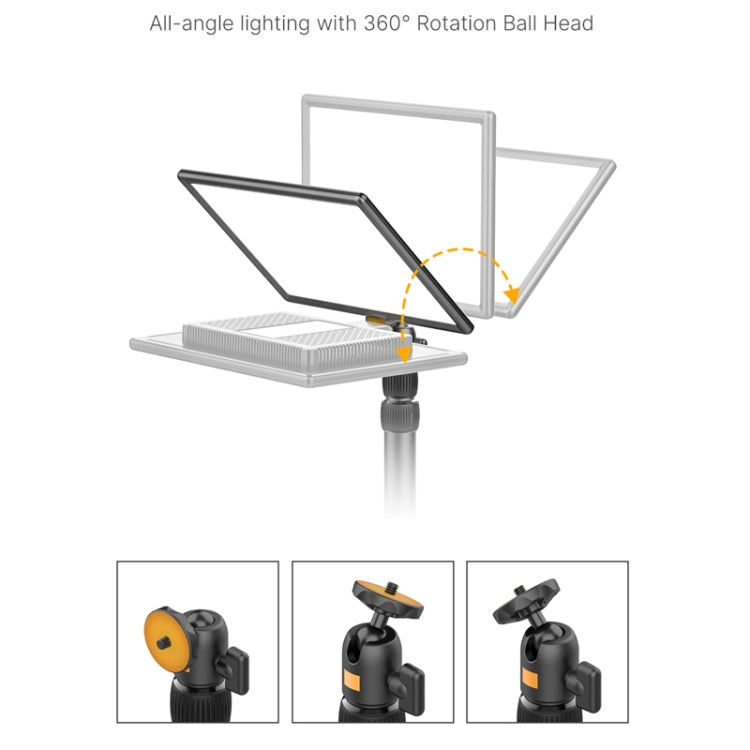 Vijim LS02 Live Desktop Extension Arm Light Stand For Ring Light DSLR Camera, Vijim LS02