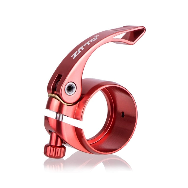 ZTTO Folding Bicycle Seatpost Clamp Retrofit Accessories, 39.8mm (Red)